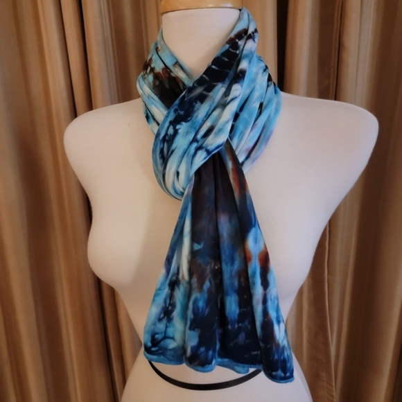 Tiedyed Boho Fashion Scarf - Picture 1 of 4